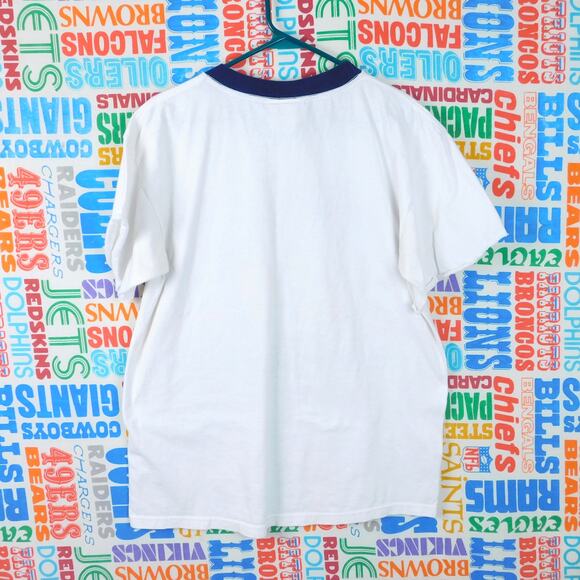 Vintage Jeff Gordon Ringer T Shirt Size L Chase Authentics Spellout 1997 - Picture 2 of 7